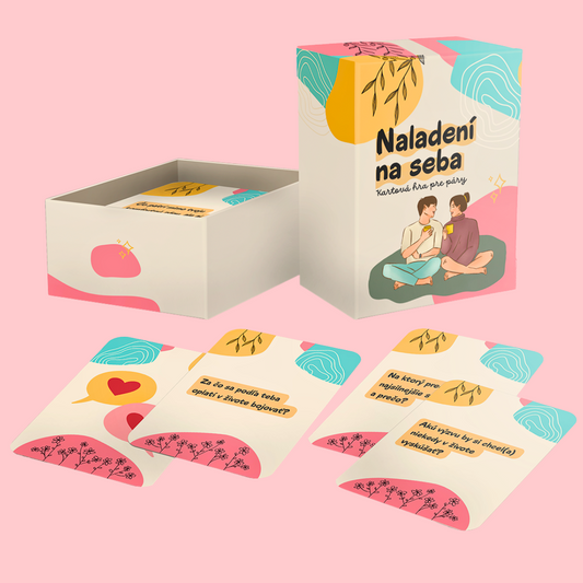 Naladení na seba - Kartová hra pre páry